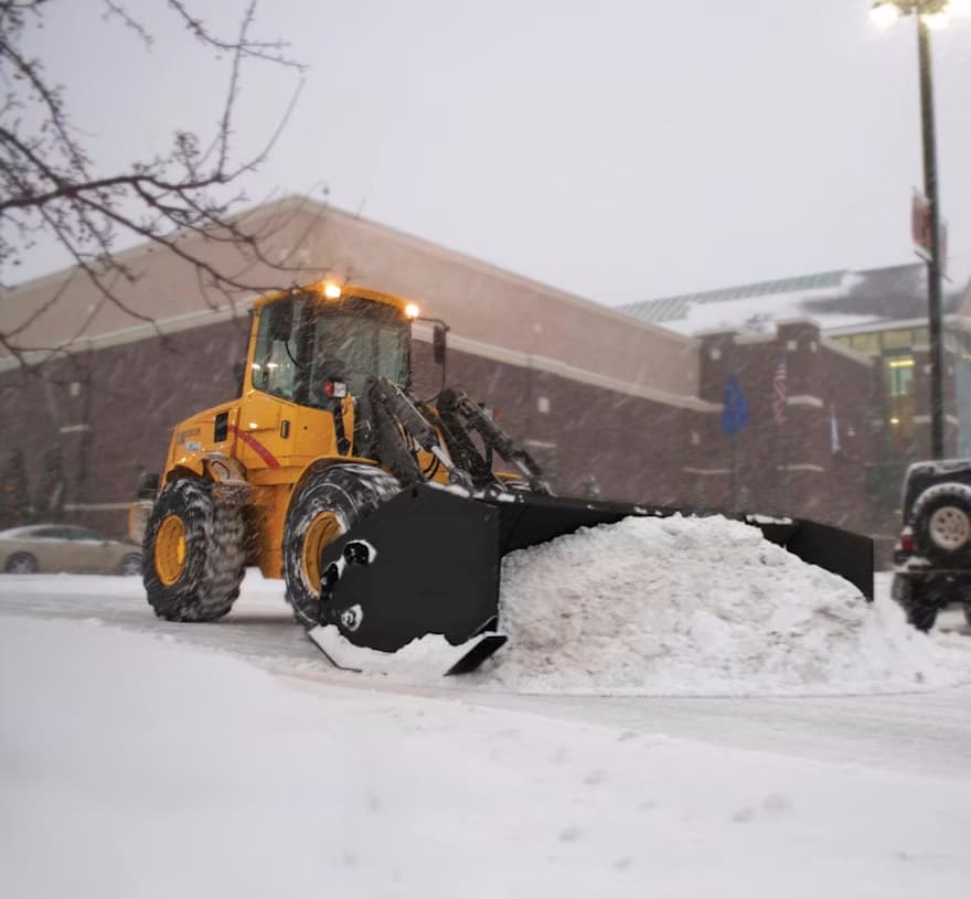 Big Plow equipment for Wisconsin Winter Storms